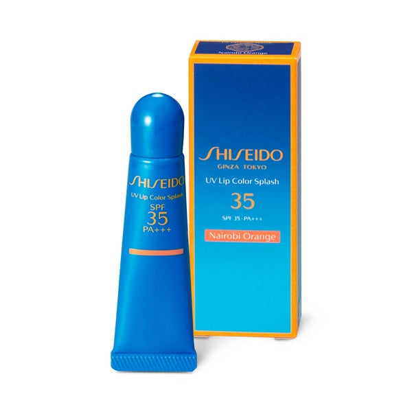 SHISEIDO サンケア　ＵＶリップカラースプラッシュ　ナイロビオレンジ