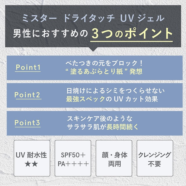 オルビス ミスター ドライタッチ UVジェル