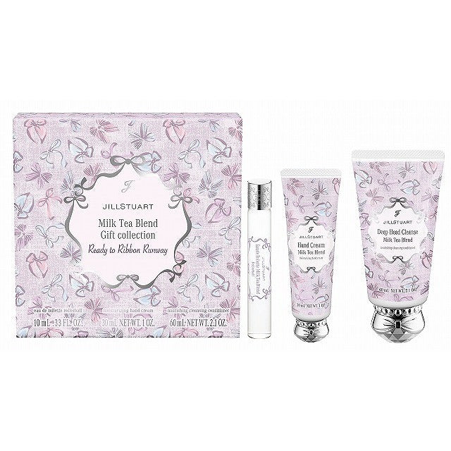 ジルスチュアート　ミルクティーブレンド　ギフトコレクション　レディートゥリボンランウェイ